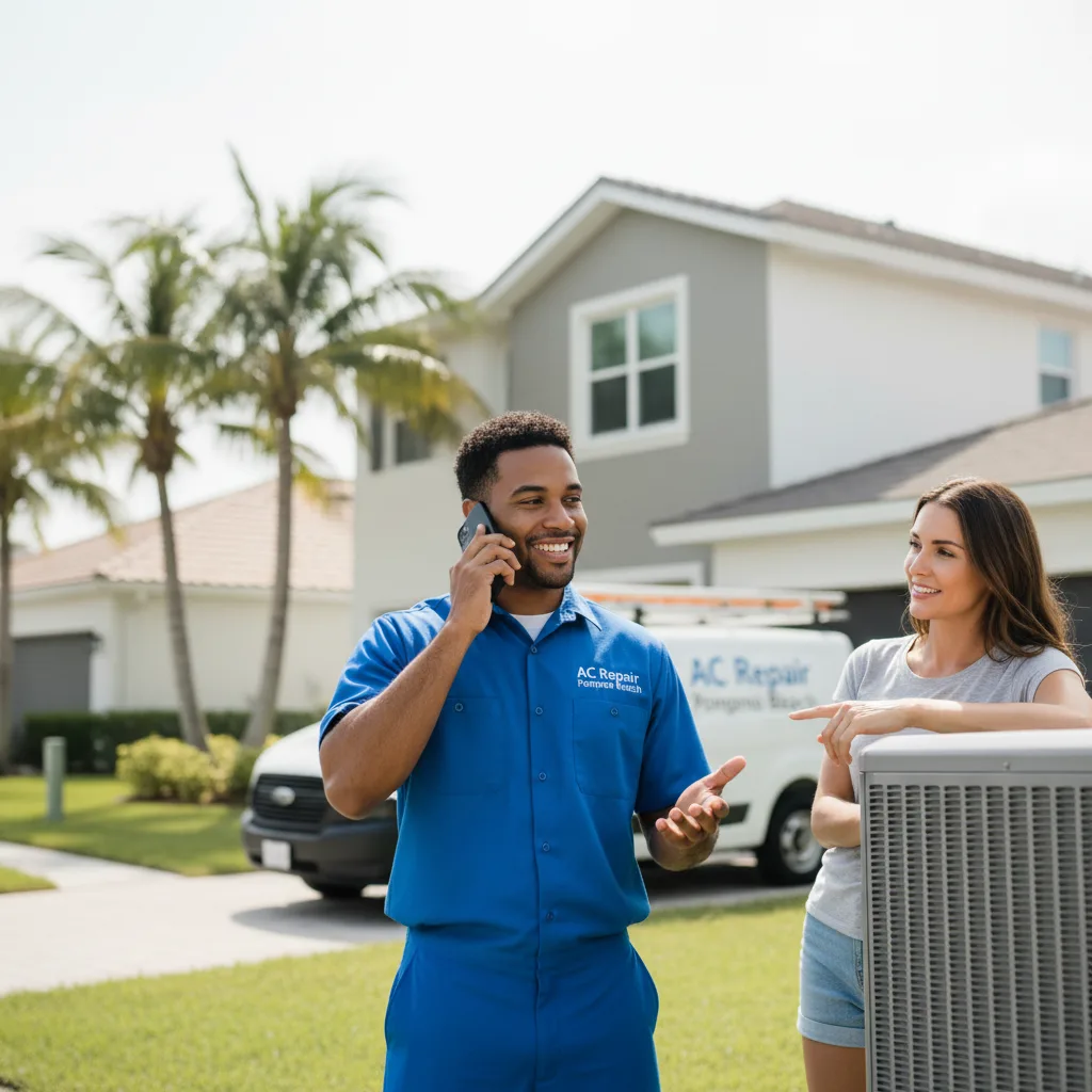AC Repair Pompano Beach customer support in Brandywine